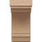 Ekena Millwork 12"W x 12"D x 24"H Wide Warren Rough Cedar Woodgrain TimberThane Corbel, Primed Tan CORUR12X12X24WARRCPR - alternate 2